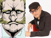 左からマクドナルド、立木文彦。