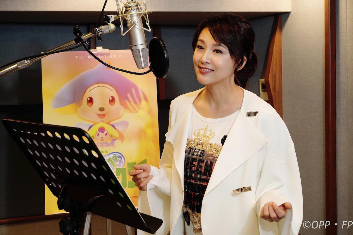 「劇場版オトッペ パパ・ドント・クライ」にウタウーネ16世役で出演する藤原紀香。