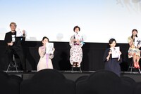 「シン・エヴァンゲリオン劇場版」舞台挨拶の様子。