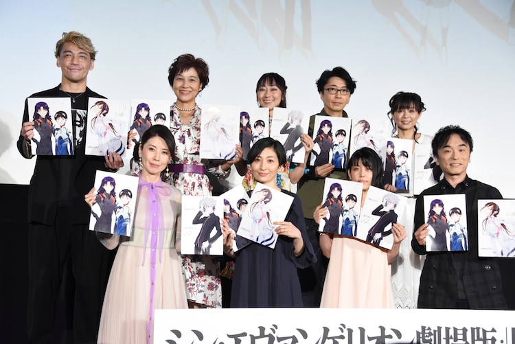 シン エヴァ舞台挨拶 庵野秀明との思い出を坂本真綾 墓場まで持っていく 笑 イベントレポート 写真30枚 コミックナタリー