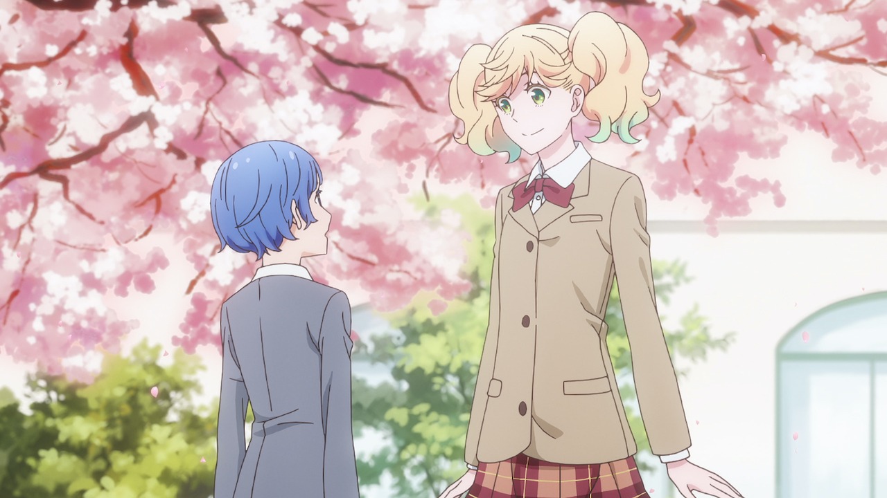 アニメ「かげきしょうじょ!!」第1話より。