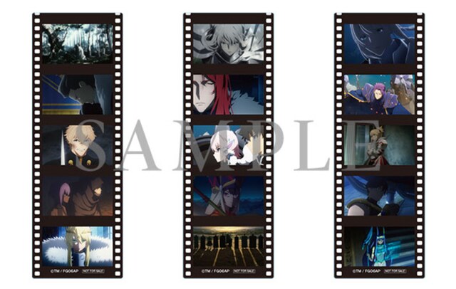 第5弾来場者特典のフィルム風しおり。