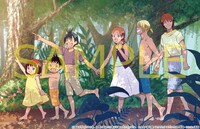 「ハレBOX」インナージャケットのイラスト。