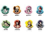 「ビッくらポン」の景品として用意されたクリアハードシール。(c)堀越耕平/集英社・僕のヒーローアカデミア製作委員会