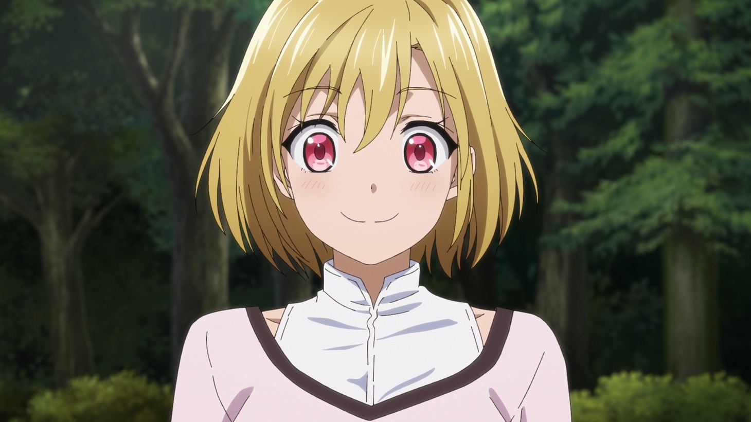 TVアニメ「ピーチボーイリバーサイド」第1話より。 (c)クール教信者・ヨハネ/講談社/「ピーチボーイリバーサイド」製作委員会