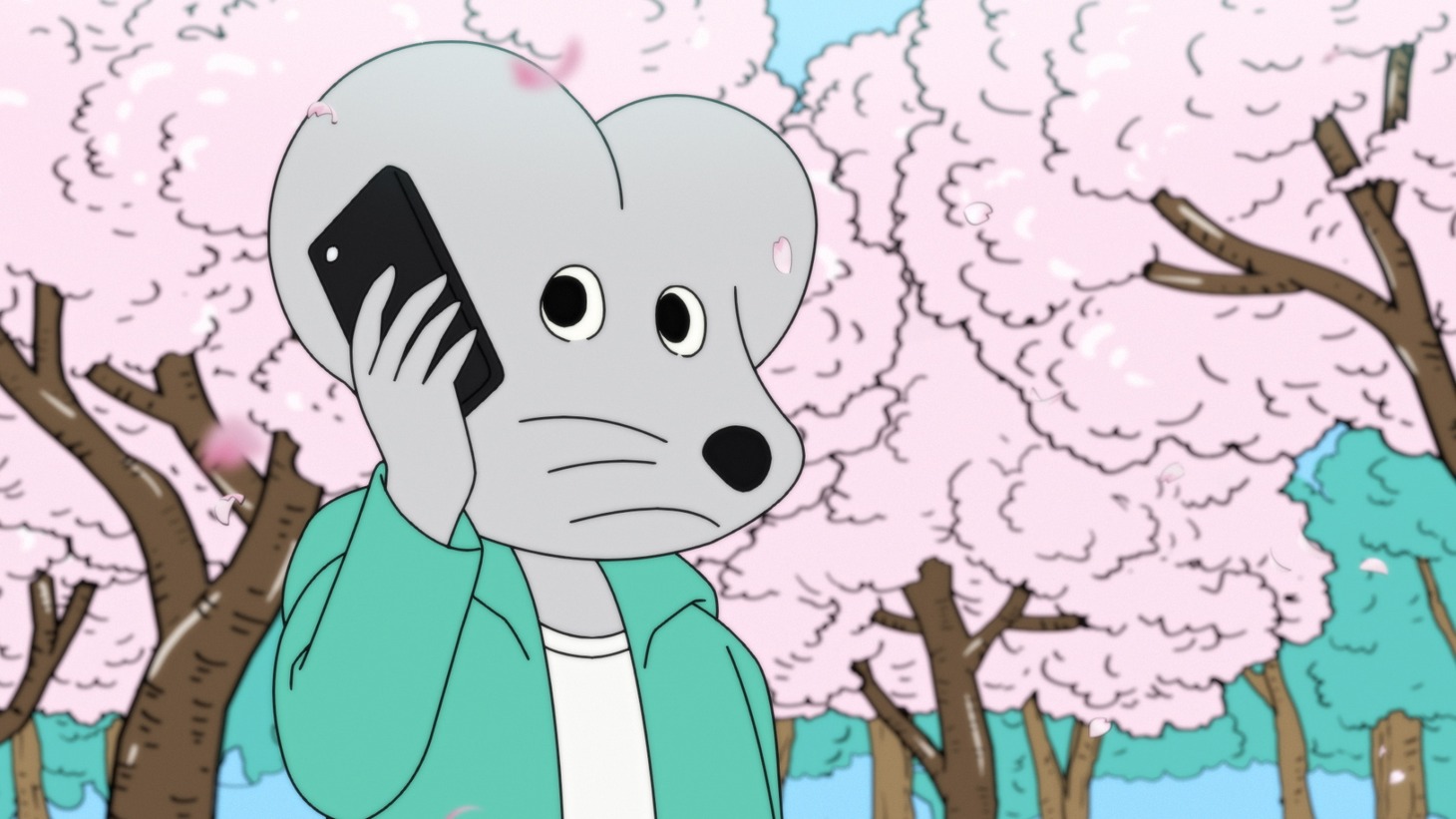 アニメ映画「100日間生きたワニ」場面カット