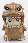 2002年の同時上映の際に配布された「ゴジハムくん」金。