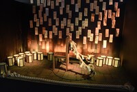 「アニメーション 呪術廻戦展」の様子。