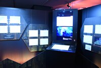 「アニメーション 呪術廻戦展」の様子。