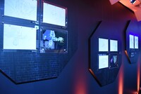 「アニメーション 呪術廻戦展」の様子。