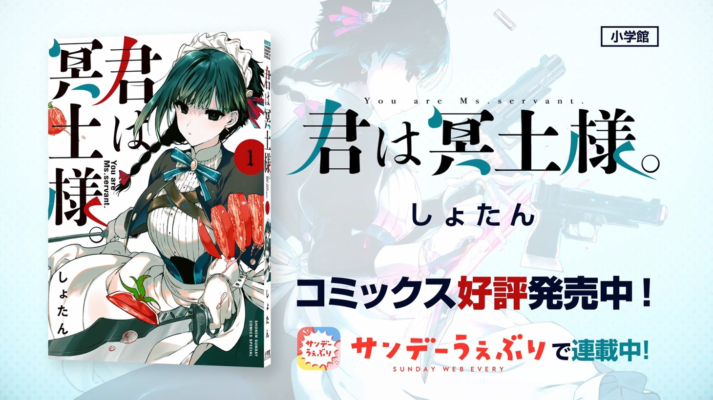 「君は冥土様。」PVのサムネイル。