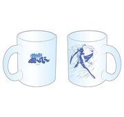 「ゆきめのすりガラスマグカップ」