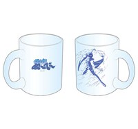 「ゆきめのすりガラスマグカップ」