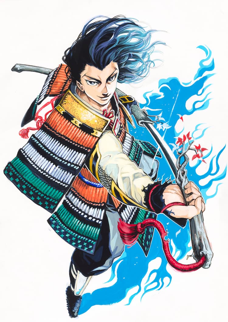 リクドウ の松原利光がyj帰還 新作は元寇生き延びた武士描く剣劇アクション コミックナタリー