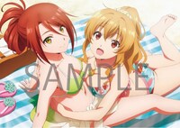 ゲーマーズの全巻購入特典「アニメ描き下ろしB2タペストリー」のイラスト。