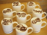 デザインが一新されたラテアート。