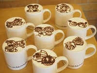 デザインが一新されたラテアート。