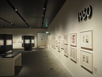 企画展示の様子。