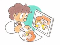 「タムくんのオンライン似顔絵屋さん マムアンとララ展 2021」のイメージ。