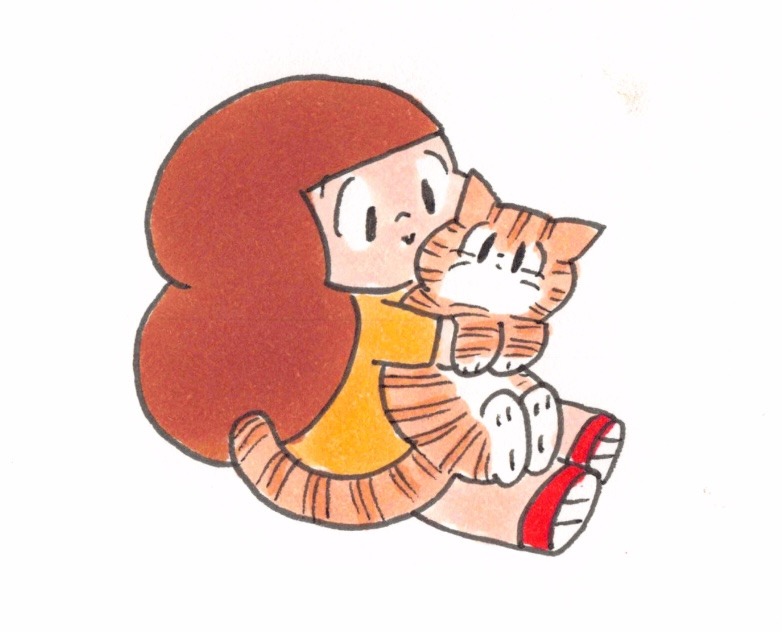 「マムアンとララちゃん」イラスト