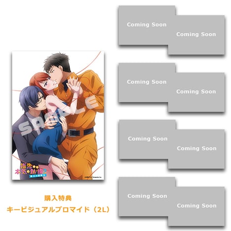 「EXカットブロマイド全話セット＋キービジュアルブロマイド」