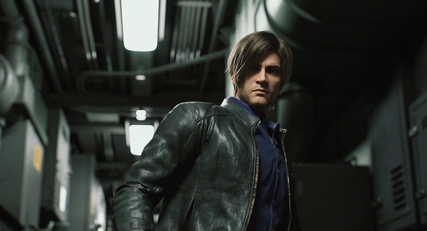 アニメ「BIOHAZARD：Infinite Darkness」の場面カット。