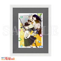 A賞の「高精細複製原画 キャラファイングラフ」。