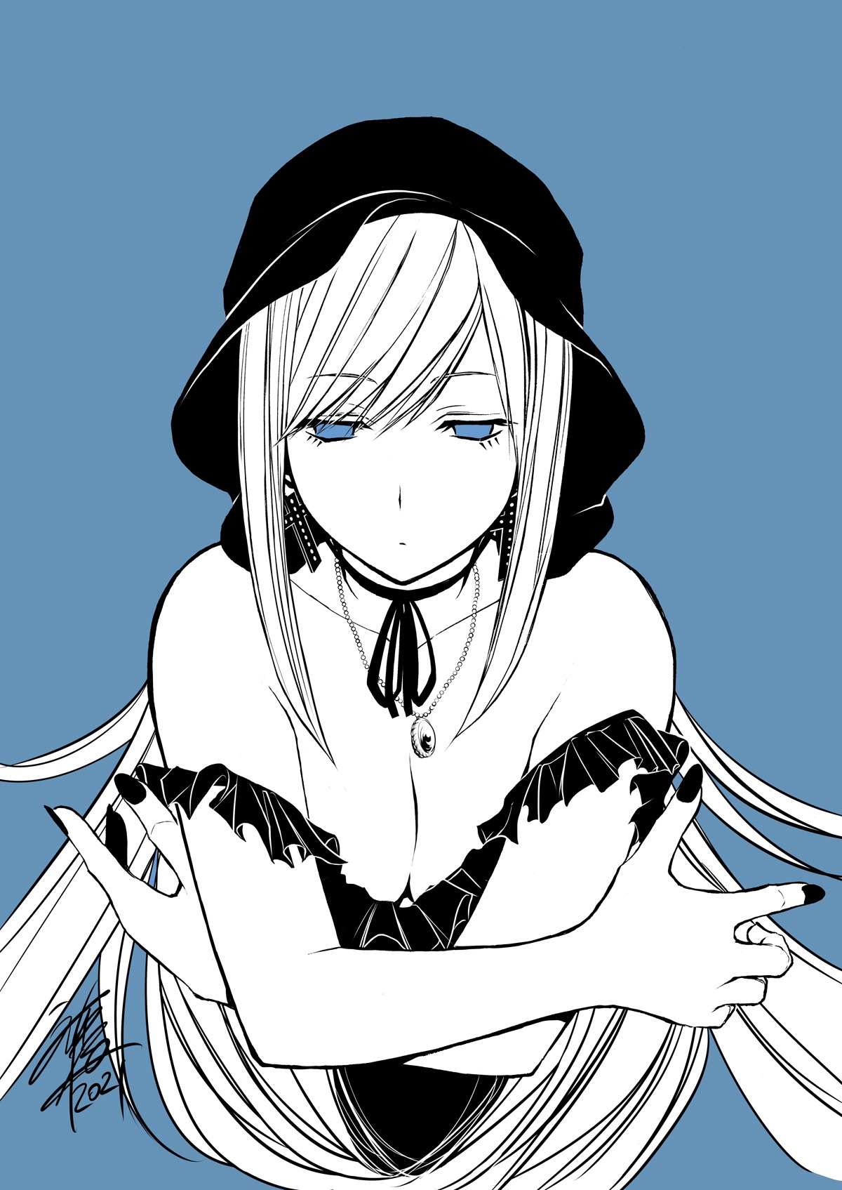 安西信行による応援イラスト。