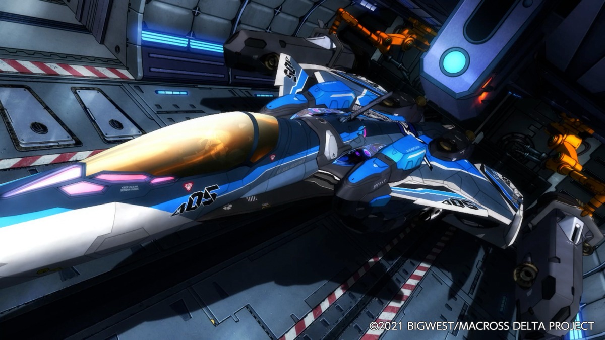 「劇場版マクロスΔ 絶対LIVE!!!!!!」の予告編より。(c)2021 BIGWEST/MACROSS DELTA PROJECT