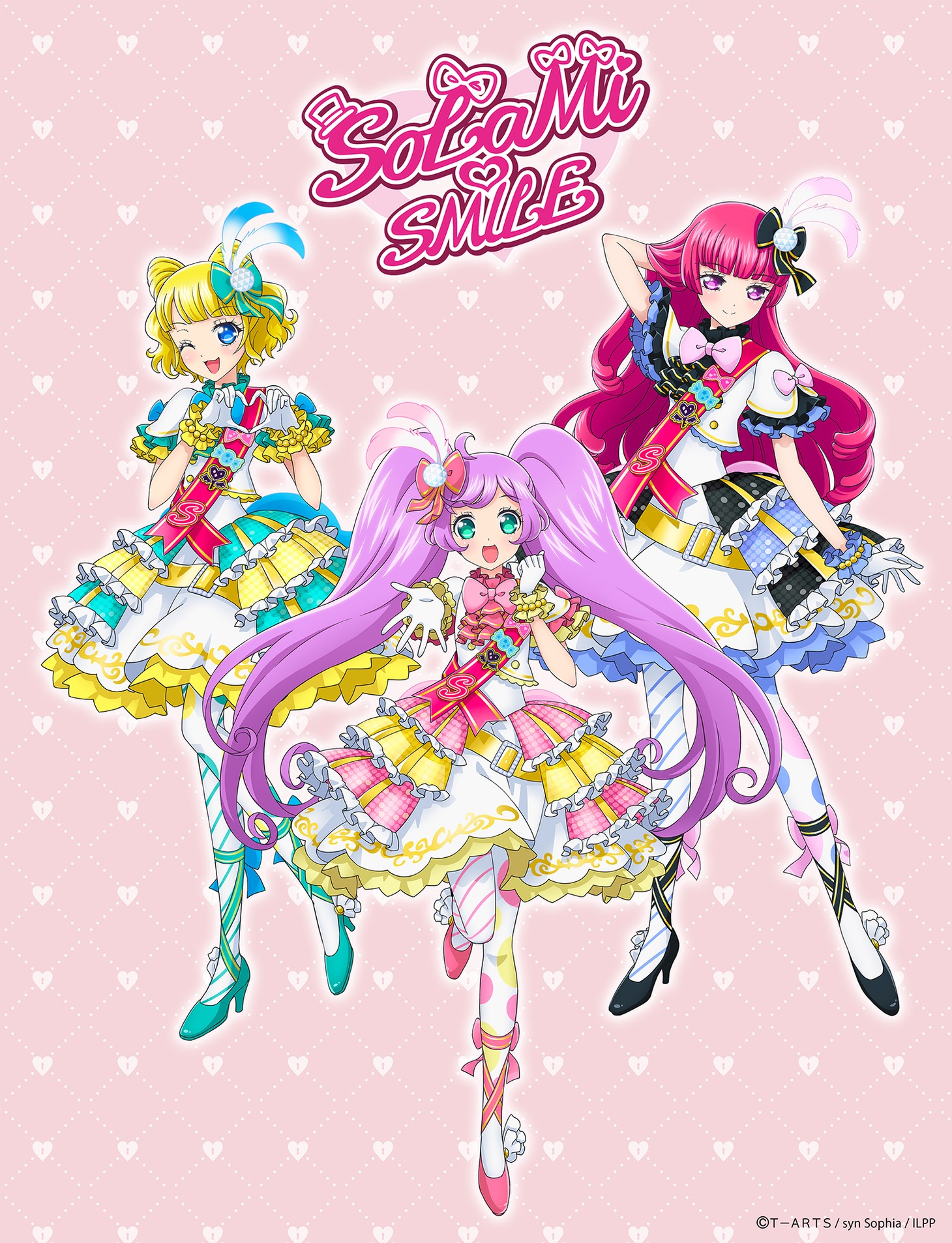 SoLaMi♡SMILEの描き下ろしビジュアル。 (c)T-ARTS / syn Sophia / ILPP