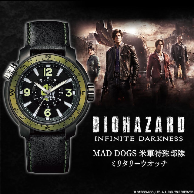 「MAD DOGS 米軍特殊部隊 ミリタリーウオッチ」