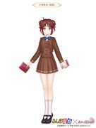 「夕城美朱（制服）」コーデ