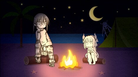 「カンナちゃんを5時間見守る耐久生放送」より。