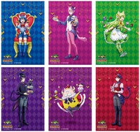 店頭購入特典のイラストシート（全6種）