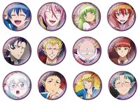 ミニゲーム「使い魔召喚儀式」B賞の56mm缶バッジ （全12種）。