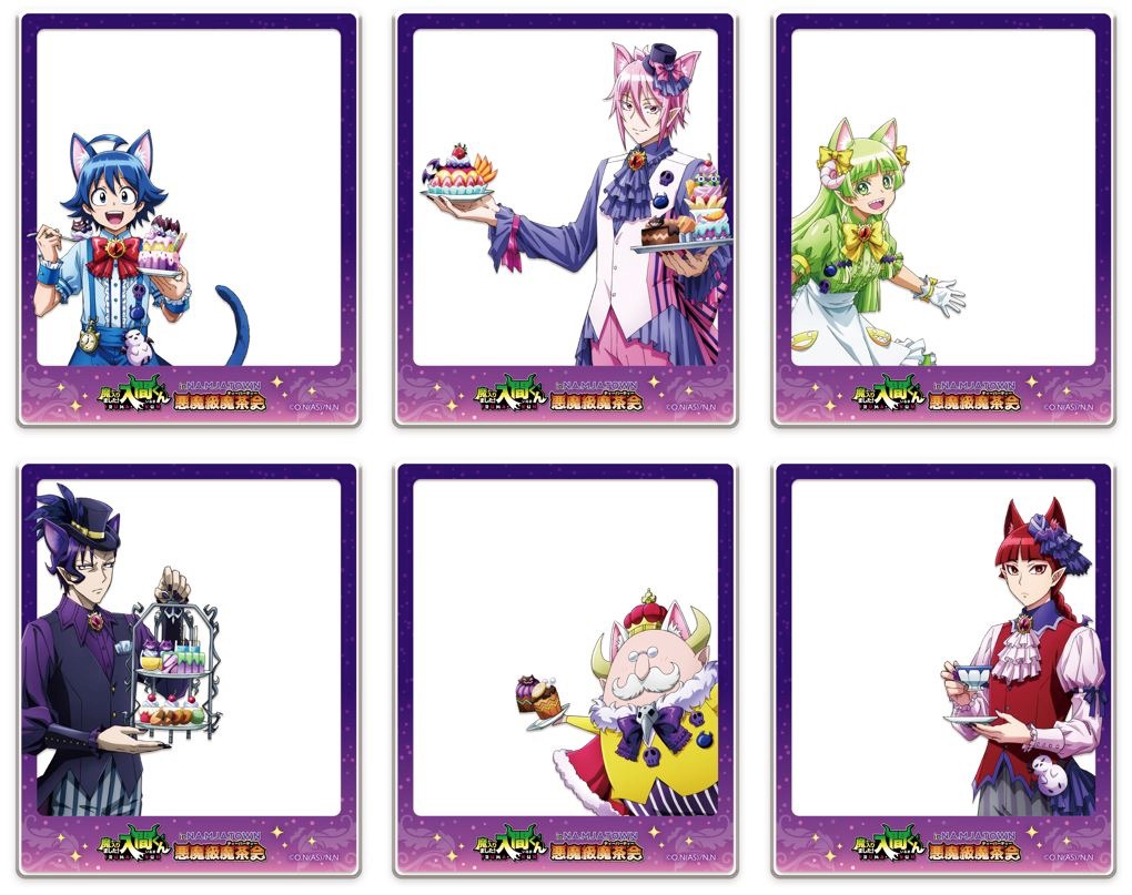 インターネット通販、Hugood! from NAMJATOWN（大阪）限定商品のアクリルフォトカード。（全6種）
