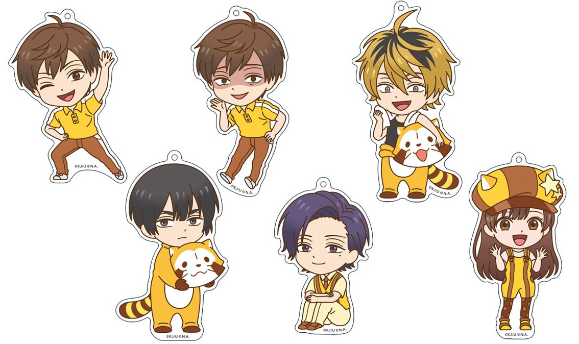 「おっきめアクリルキーホルダー」