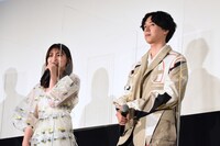 実写映画「ハニーレモンソーダ」の公開前夜イベントより。