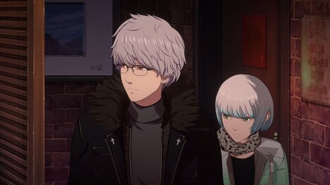 アニメ「NIGHT HEAD 2041」第1話より。