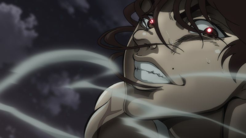 アニメ「範馬刃牙」より。