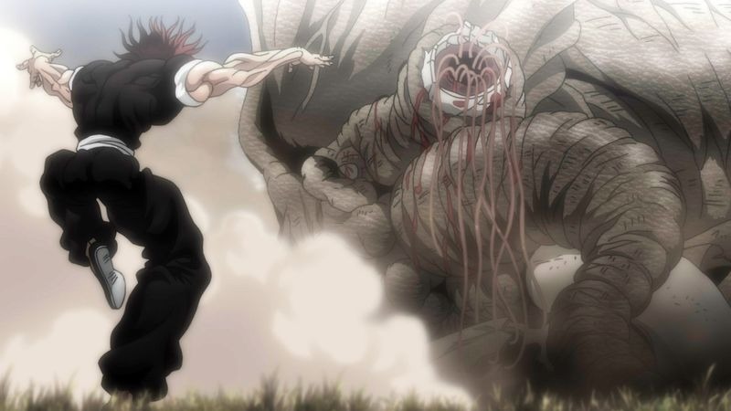 アニメ「範馬刃牙」より。 (c)板垣恵介（秋田書店）／範馬刃牙製作委員会