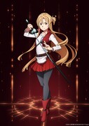 アスナ(CV:戸松遥)のキャラクター別ビジュアル。