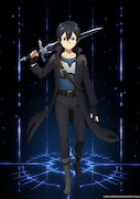 キリト(CV:松岡禎丞)のキャラクター別ビジュアル。
