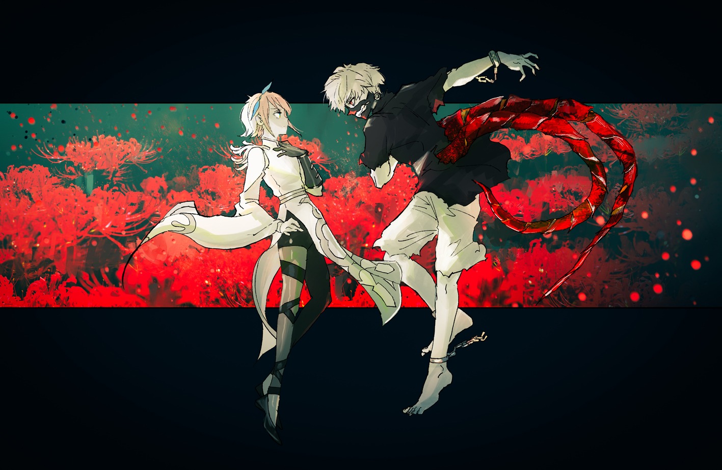 「石田スイ展［東京喰種 → JACKJEANNE］」新ビジュアル
