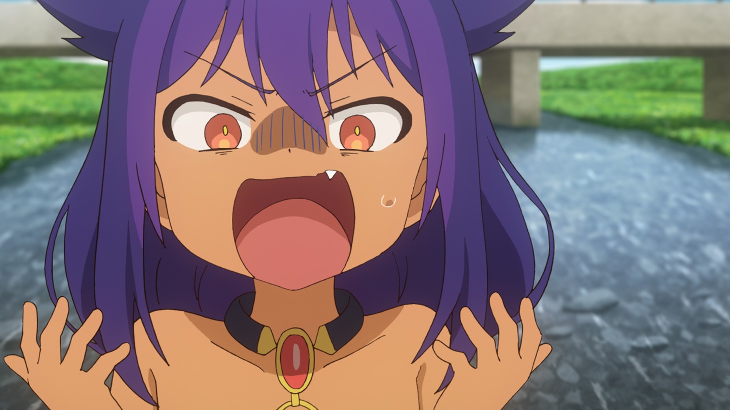 アニメ「ジャヒー様はくじけない！」第1弾PVより。(c)昆布わかめ／SQUARE ENIX・「ジャヒー様はくじけない！」製作委員会