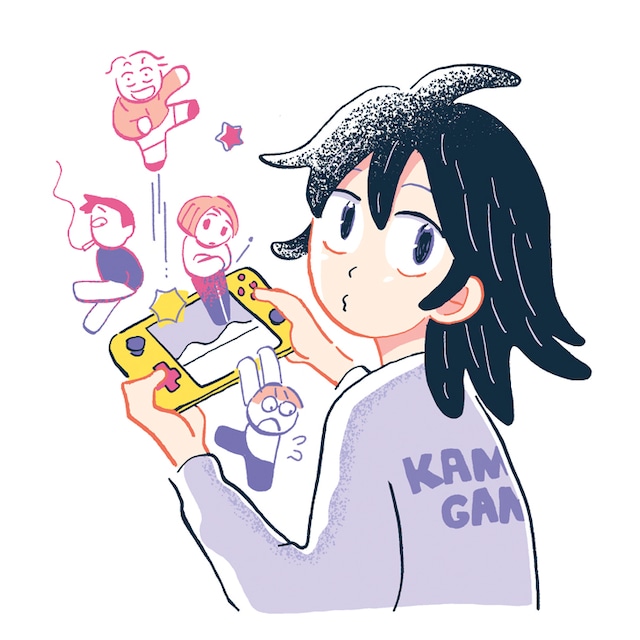 「ここは鴨川ゲーム製作所」カット