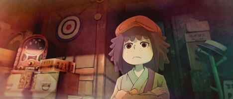 アニメ「クラユカバ」序章の場面カットより、サキ(CV:芹澤優)。(c)塚原重義/ツインエンジン