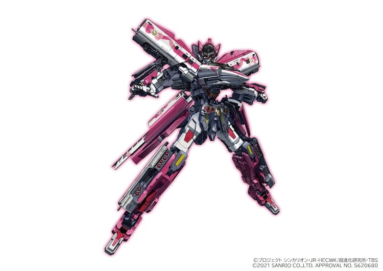 人々を幸せにする「シンカリオン ハローキティ」が8月放送  