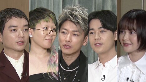 左から染谷将太、中村佳穂、佐藤健、成田凌、玉城ティナ。