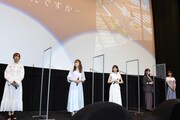左から高橋李依、安野希世乃、小澤亜李、本渡楓、和氣あず未。